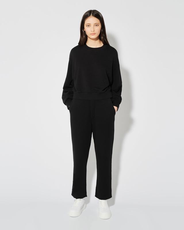Philippe Model Pantaloni Claire da Donna Neri in Jersey Only for today