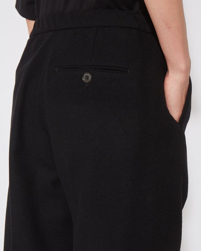 Philippe Model Pantaloni CECILE da Donna Neri in Lana Discount Store per i nuovi prodotti