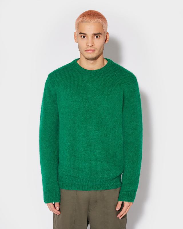 Philippe Model Felpa Rafael da Uomo Verde in Lana Mohair