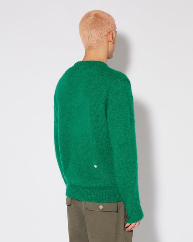 Philippe Model Felpa Rafael da Uomo Verde in Lana Mohair Super sconto