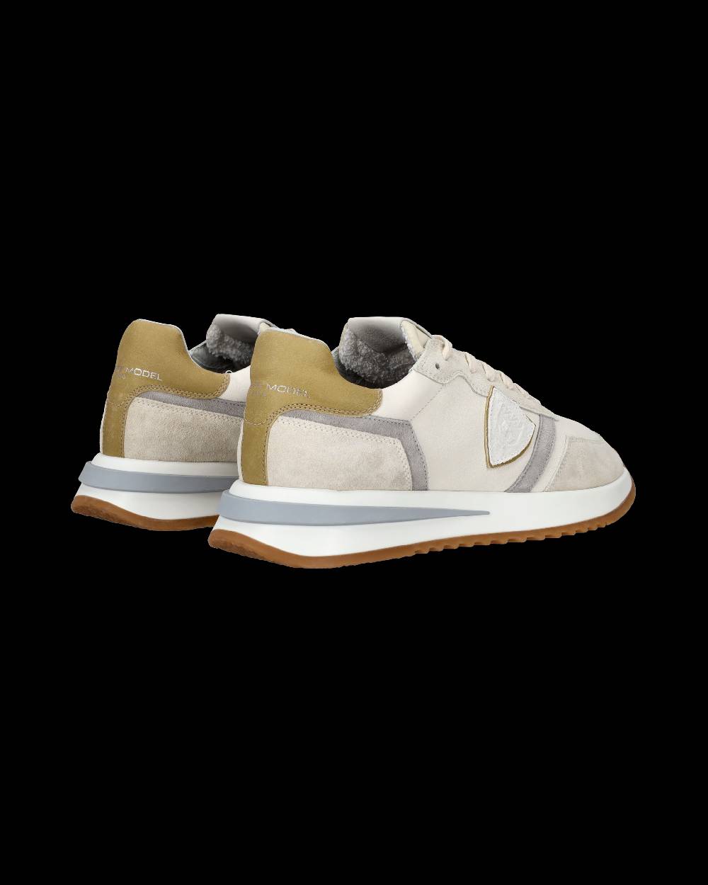Philippe Model Sneaker bassa Tropez 2.1 uomo - bianco e senape Esporta salva