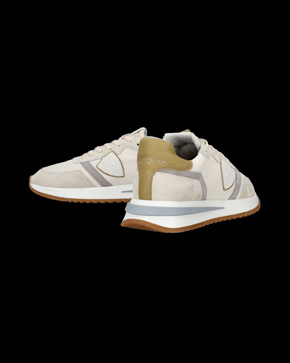 Philippe Model Sneaker bassa Tropez 2.1 uomo - bianco e senape Esporta salva