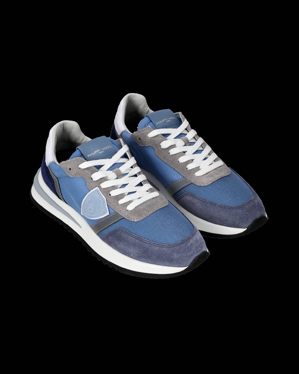 Philippe Model Sneakers Tropez 2.1 da Uomo Grigie in Tessuto Tecnico