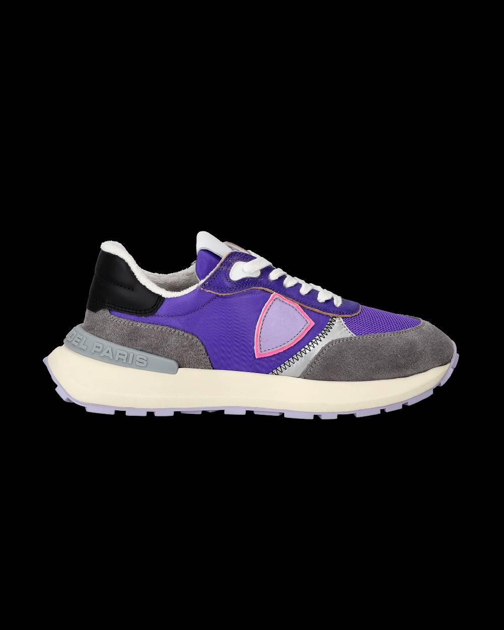 Philippe Model Sneaker running basse Antibes donna - viola e grigio Consegna Veloce