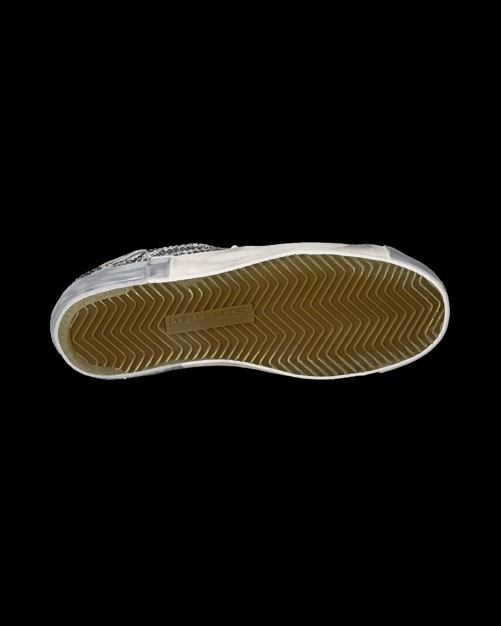Philippe Model Sneaker bassa PRSX donna - cristalli argento Promozione Limitata