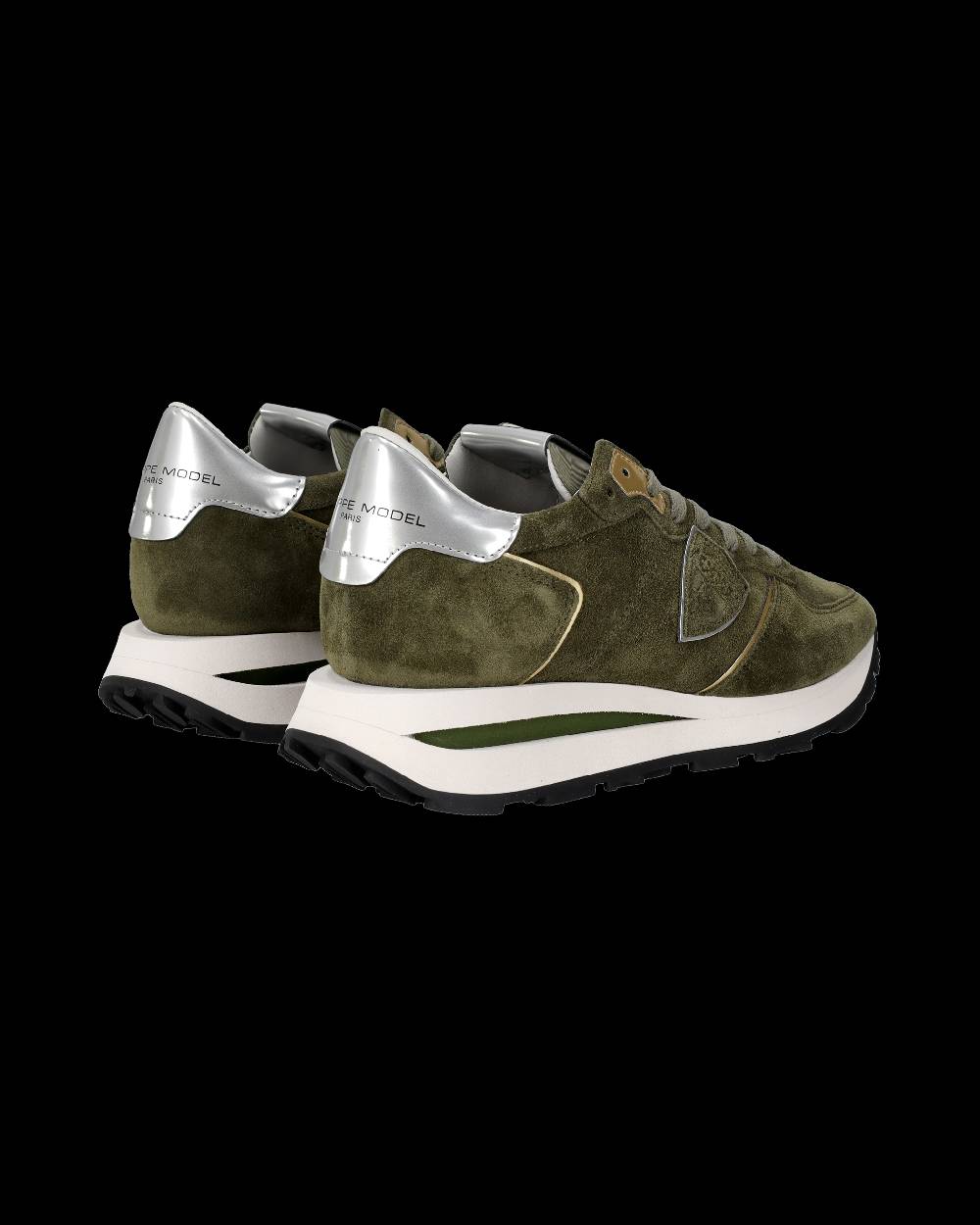 Philippe Model Sneaker basse Tropez Haute donna - verde Fino Al -60%