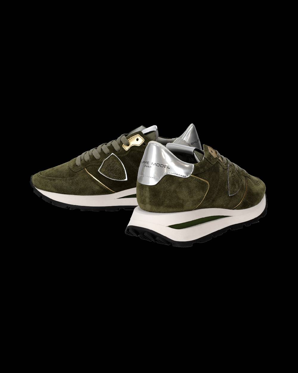 Philippe Model Sneaker basse Tropez Haute donna - verde Fino Al -60%
