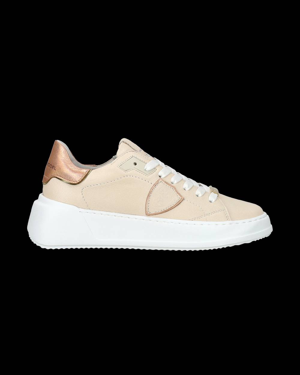 Philippe Model Sneaker bassa Tres Temple donna - rosa e nude Economico