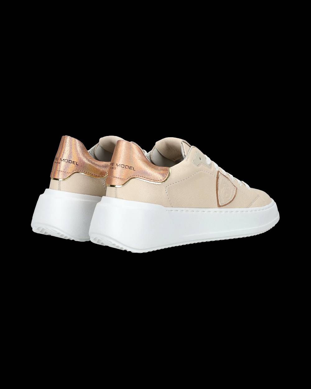 Philippe Model Sneaker bassa Tres Temple donna - rosa e nude Economico