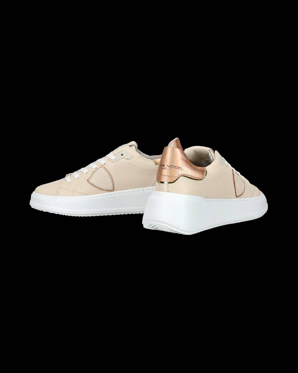 Philippe Model Sneaker bassa Tres Temple donna - rosa e nude Economico