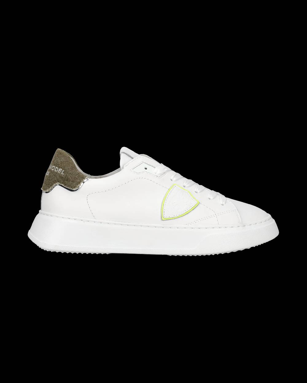 Philippe Model Sneaker bassa Temple uomo - bianco e verde Outlet