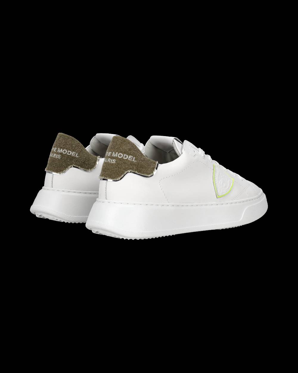 Philippe Model Sneaker bassa Temple uomo - bianco e verde Outlet