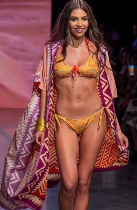 Pin Up Stars KIMONO LUNGO STAMPA BEAUTIFUL TREE Outlet