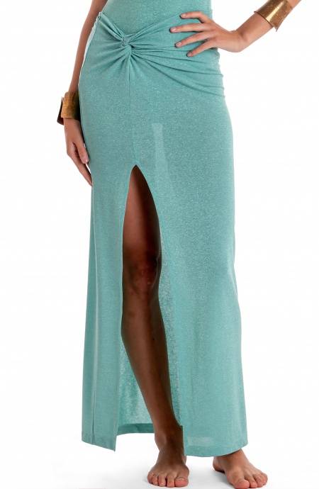 Pin Up Stars GONNA LUNGA ARRICCIATA LUREX Negozio