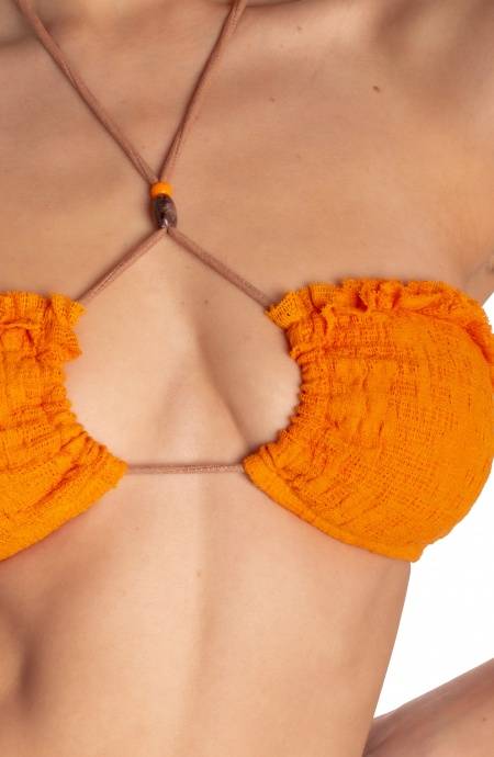 Pin Up Stars BIKINI FASCIA IMBOTTITA RICAMO PALME Affare Del Giorno