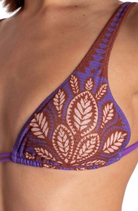 Pin Up Stars BIKINI TRIANGOLO IMBOTTITO STAMPA BEAUTIFUL TREE Novità