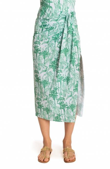 Pin Up Stars GONNA LONGUETTE CON SPACCO STAMPA KENZIA Outlet