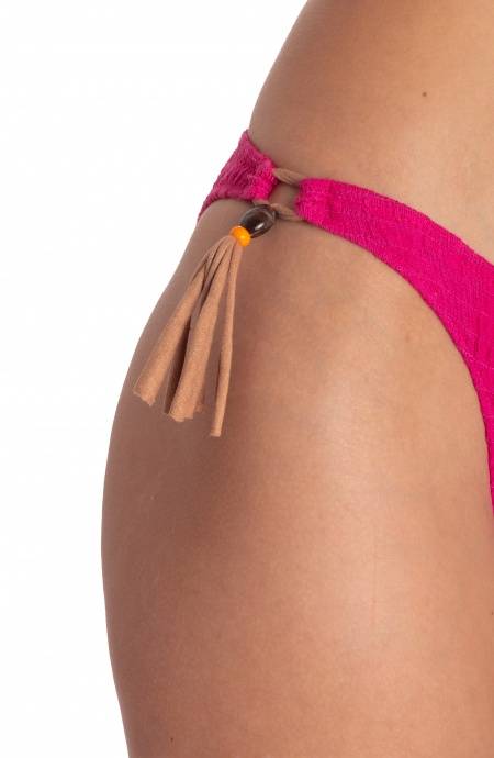 Pin Up Stars BIKINI TRIANGOLO IMBOTTITO RICAMO PALME Economico
