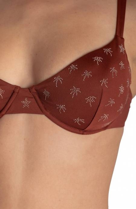 Pin Up Stars BIKINI BALCONCINO FERRETTO CON BORCHIE PALMETTE Outlet