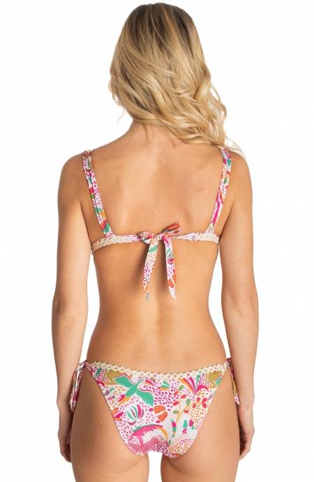 Pin Up Stars BIKINI BRASSIERE CON PASSAMANERIA STAMPA TROPICAL 2025