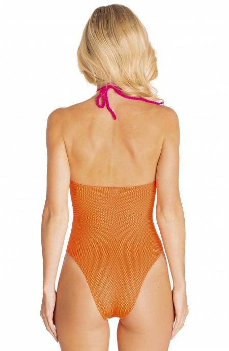 Pin Up Stars COSTUME DA BAGNO INTERO IMBOTTITO FASCIA POIS Nuovo
