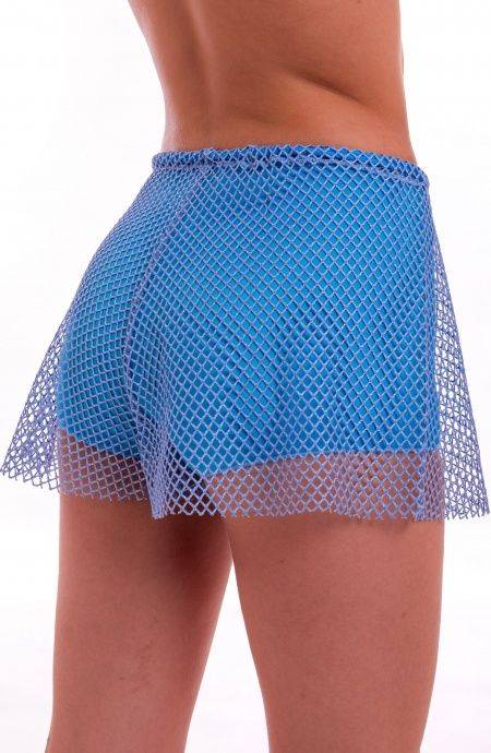 Pin Up Stars Short Rete Lurex Con Culotte Ricamo Fiori Paillettes Vendita