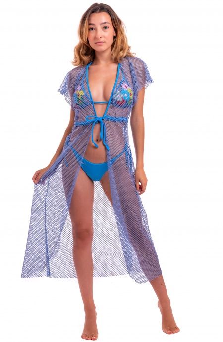 Pin Up Stars Abito Con Coulisse Rete Lurex Spedizione Gratuita