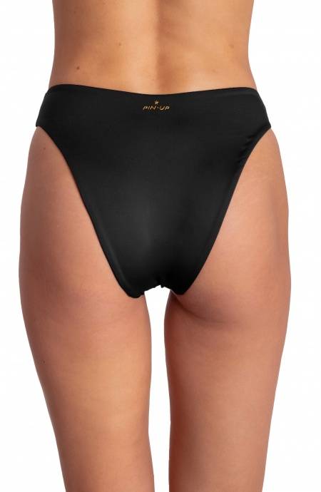 Pin Up Stars SLIP BIKINI VITA ALTA SGAMBATO TINTA UNITA 2025