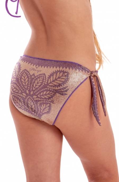 Pin Up Stars SLIP FIOCCHI LAMÈ STAMPA BEAUTIFUL TREE BABY Outlet