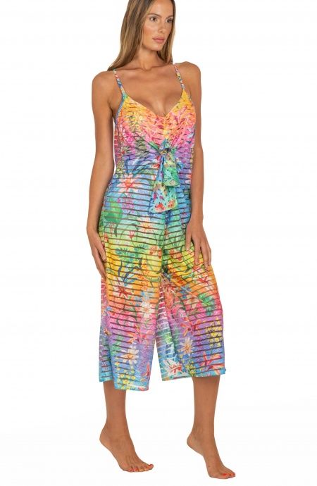 Pin Up Stars Tuta Lunga Rainbow Flower Negozi Online