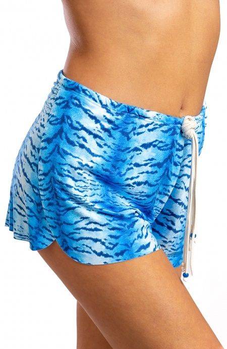 Pin Up Stars Short Simil Suade Stampa Tigre Outlet