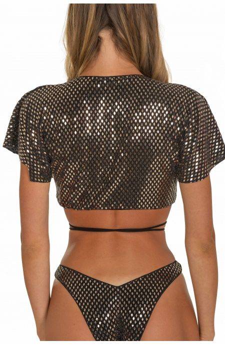 Pin Up Stars Top Specchietto Rombo In Saldo