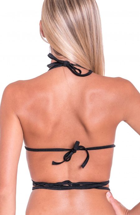 Pin Up Stars Top Bikini Imbottito Fisso Push-Up Velvet Lamina Fiorellini Prezzo Ridotto