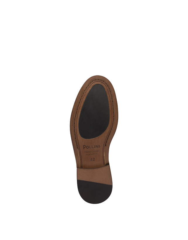 Pollini Derby In Vitello Abrasivato 1920 Nero Novità