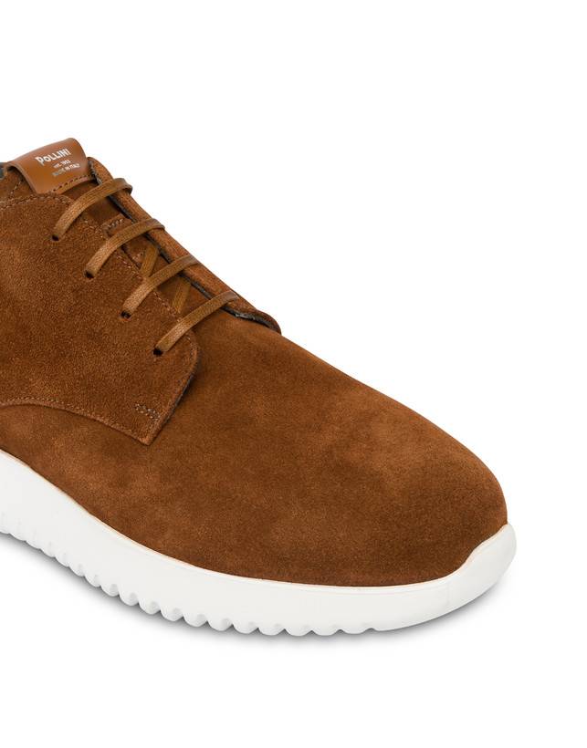 Pollini Desert Boot In Crosta Norfolk Cuoio Offerta