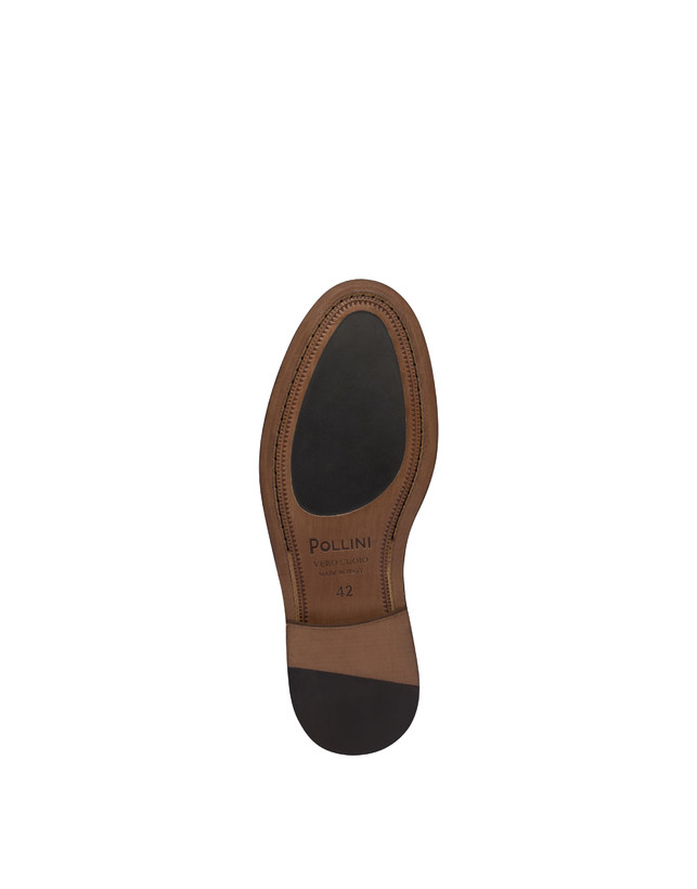 Pollini Oxford In Vitello Abrasivato 1920 Nero Outlet