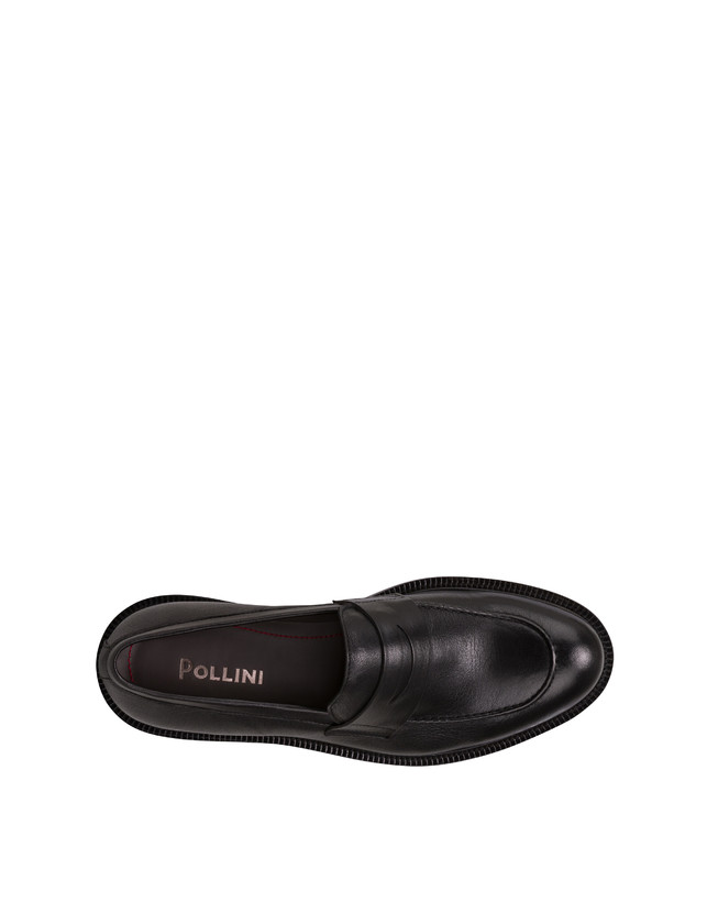 Pollini Mocassini In Nappa 1920 Nero Offerte