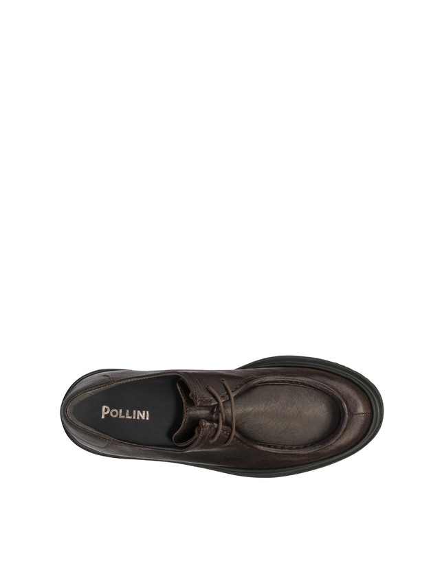 Pollini Derby In Crosta Ingrassata Convy T.moro Vendite Flash