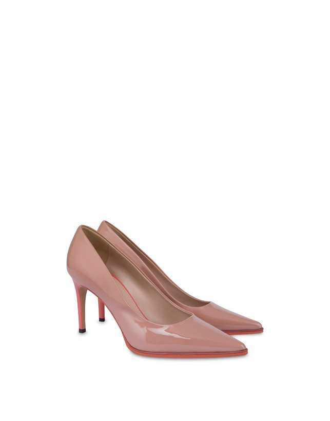 Pollini Décolleté In Vernice Attitude Nude/cannella 2025