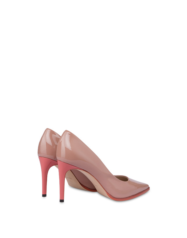 Pollini Décolleté In Vernice Attitude Nude/cannella 2025