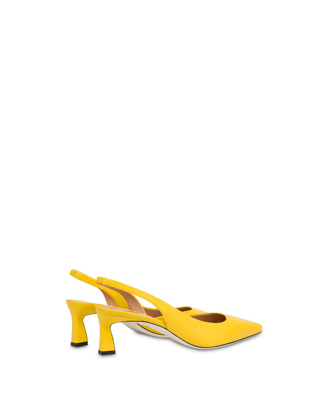 Pollini Slingback In Nappa Cote D'azur Sun Qualità
