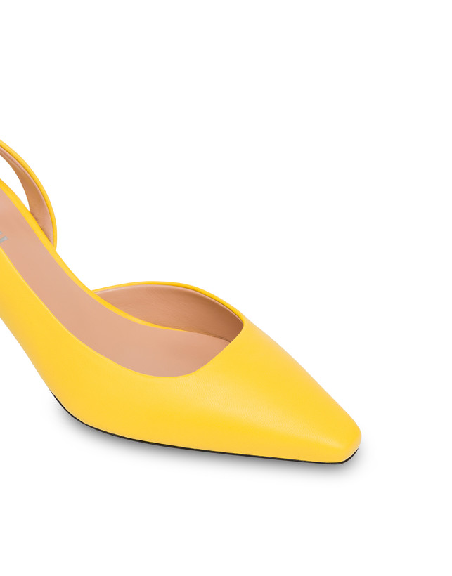 Pollini Slingback In Nappa Cote D'azur Sun Qualità