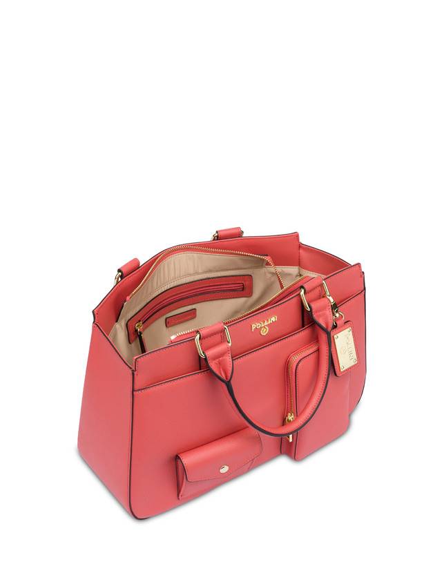 Pollini Borsa Doppio Manico Eclectic Arancio Offerta
