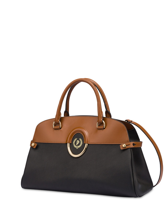 Pollini Borsa Doppio Manico Bicolor Wonder In Vendita