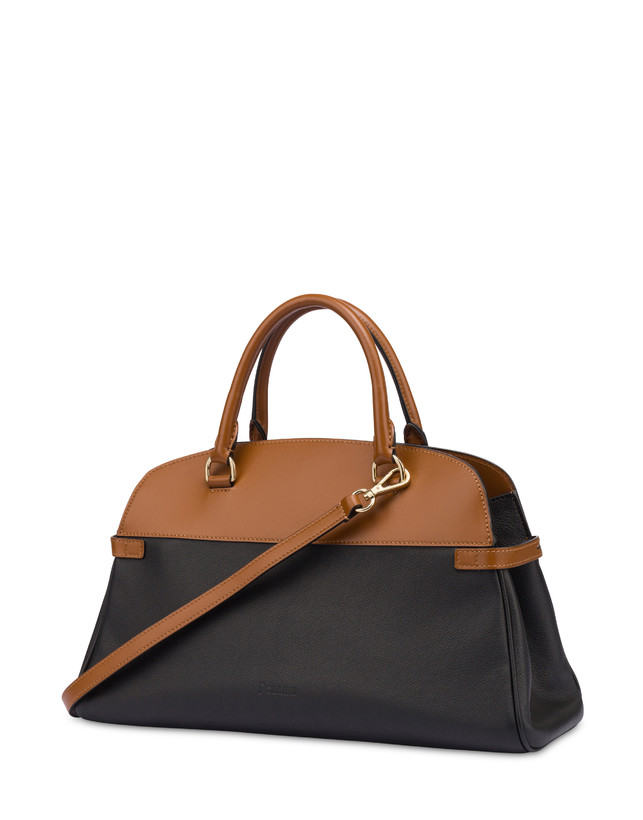 Pollini Borsa Doppio Manico Bicolor Wonder In Vendita