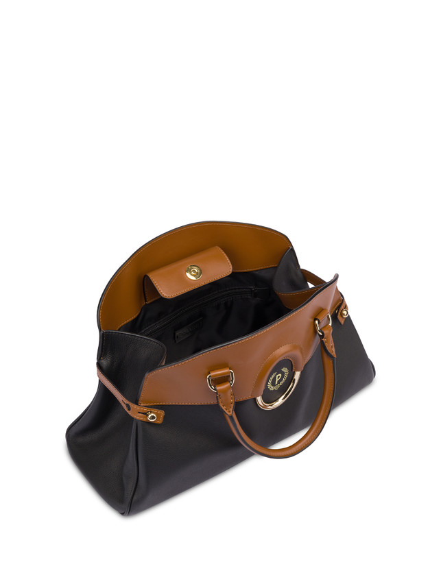 Pollini Borsa Doppio Manico Bicolor Wonder In Vendita