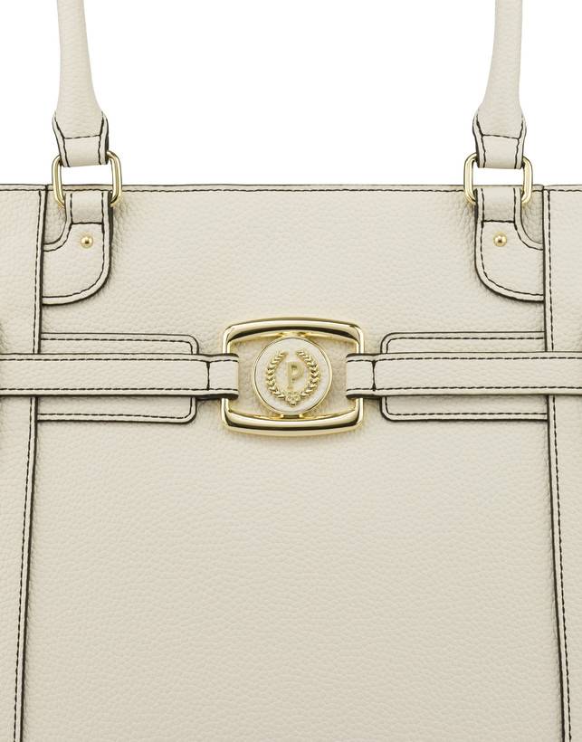 Pollini Tote Bag Incontri Avorio Italia