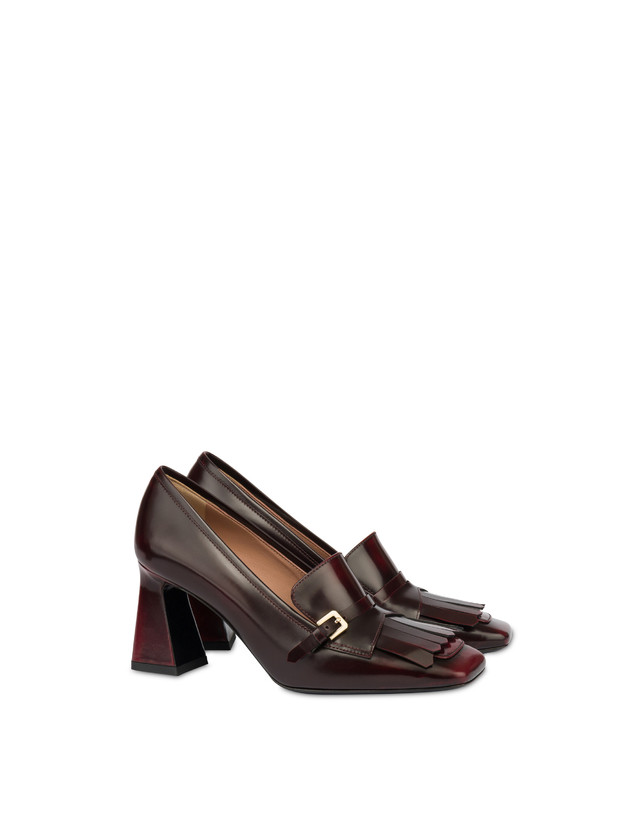 Pollini Décolleté In Vitello Abrasivato Camber Sand Mosto Qualità