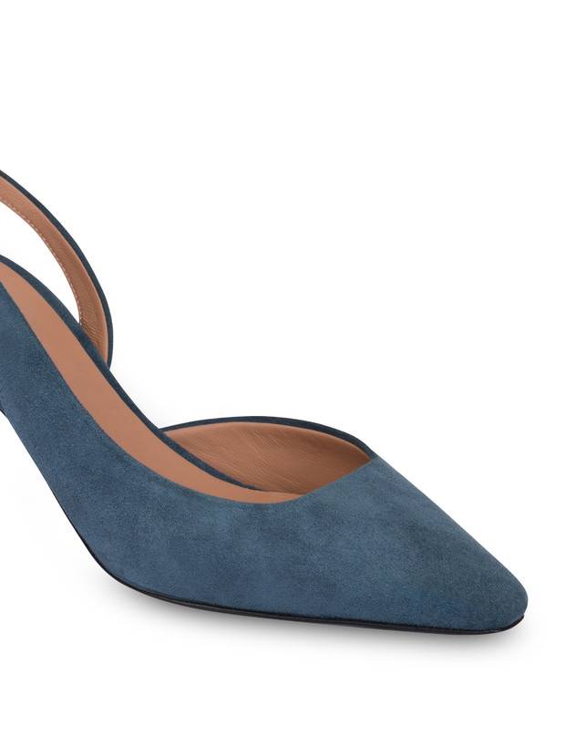 Pollini Slingback In Camoscio Sissi Maestrale Prezzo Ridotto