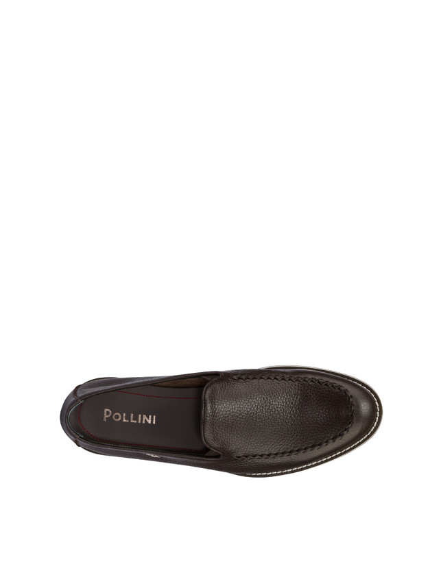 Pollini Mocassini In Vitello Green Field T.moro Hotsell